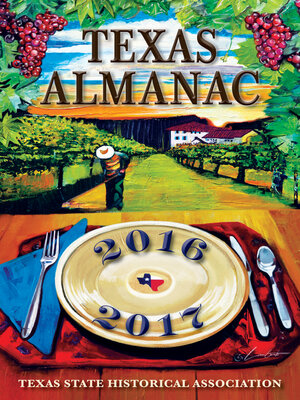 cover image of Texas Almanac 2016-2017